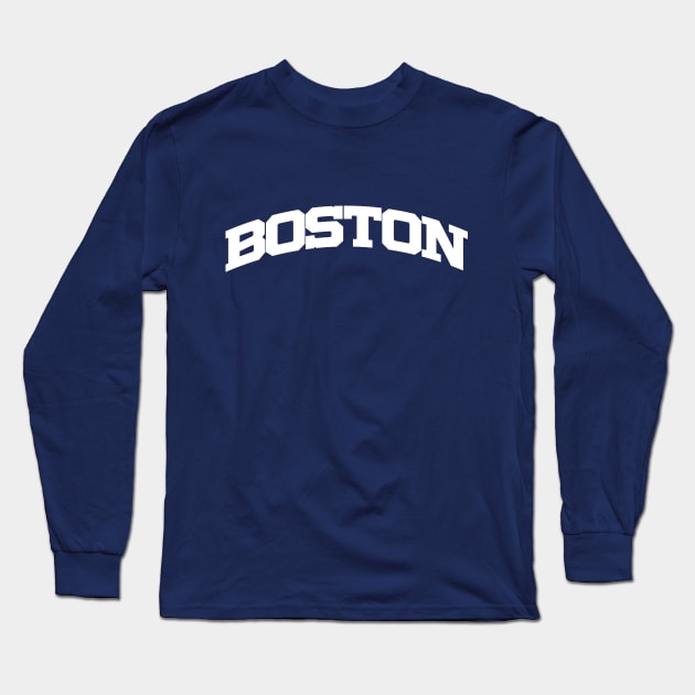 BOSTON CAMPUS UNIVERSITY Long Sleeve T-Shirt by Aspita